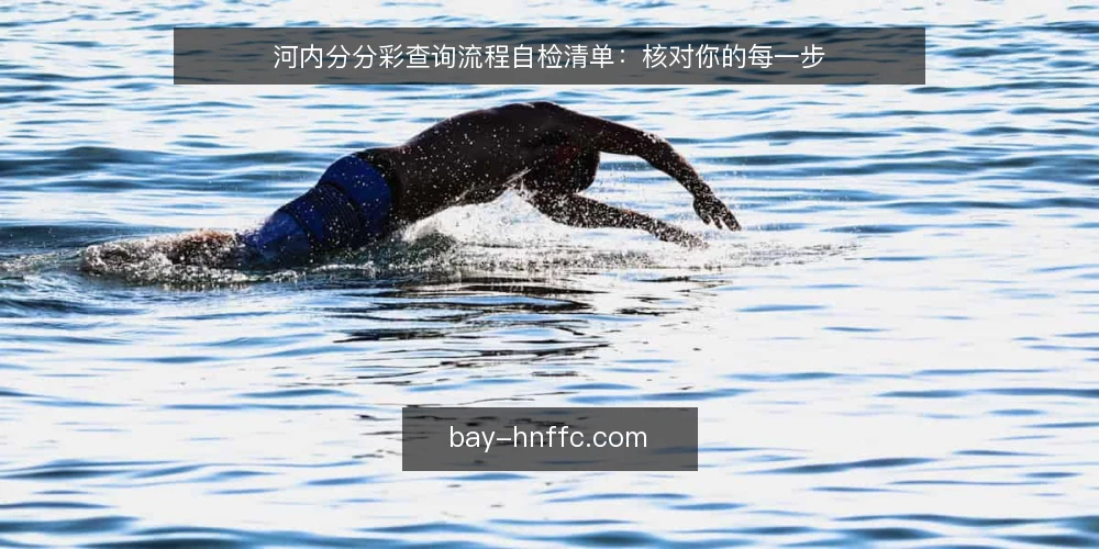 河内分分彩查询流程自检清单：核对你的每一步 — 为什么现在需要一次流程自检 配图